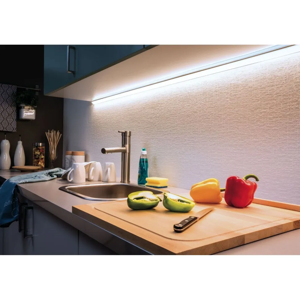 LED-valonauha Paulmann MaxLED 1000, 1m, IP44, 12W, 880lm/m, 6500K