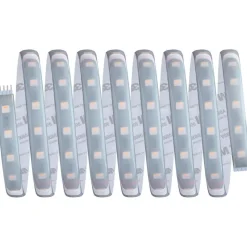 LED-valonauha Paulmann MaxLED 500, Smart Home Zigbee 3.0, aloituspakkaus, 3m, IP44, 27W, 350lm/m, 60LEDs/m, RGBW+, 60VA