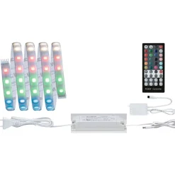 LED-valonauha Paulmann MaxLED 500, aloituspakkaus, 1.5m, IP44, 18W, 440lm/m, RGBW+, 36VA