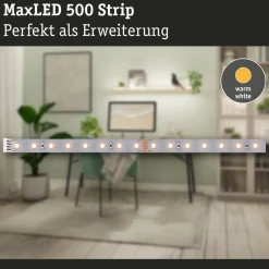 LED-valonauha Paulmann MaxLED 500, 1m, 3.6W, 550lm/m, 4000K, neutraali valkoinen