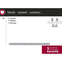 LED-valonauha Paulmann MaxLED 500, 1m, 3.6W, 550lm/m, 4000K, neutraali valkoinen
