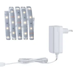 LED-valonauha Paulmann MaxLED 250, aloituspakkaus, 1.5m, IP44, 6W, 240lm/m, 2700K, 24VA