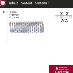 LED-valonauha Paulmann MaxLED 250, 1m, 4W, 270lm/m, säädettävä värilämpötila