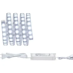 LED-valonauha Paulmann MaxLED 500, aloituspakkaus, 1.5m, IP44, 9W, 440lm/m, 6500K, 20VA