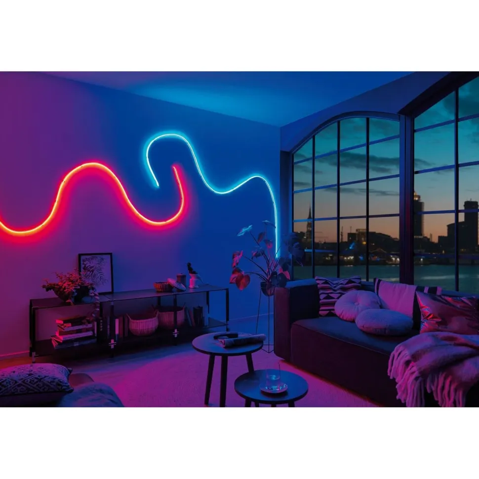LED-valonauha Paulmann MaxLED Flow, aloituspakkaus, 1.5m, 13.5W, 270lm/m, RGB, 24VA