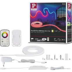 LED-valonauha Paulmann MaxLED Flow, aloituspakkaus, 1.5m, 13.5W, 270lm/m, RGB, 24VA
