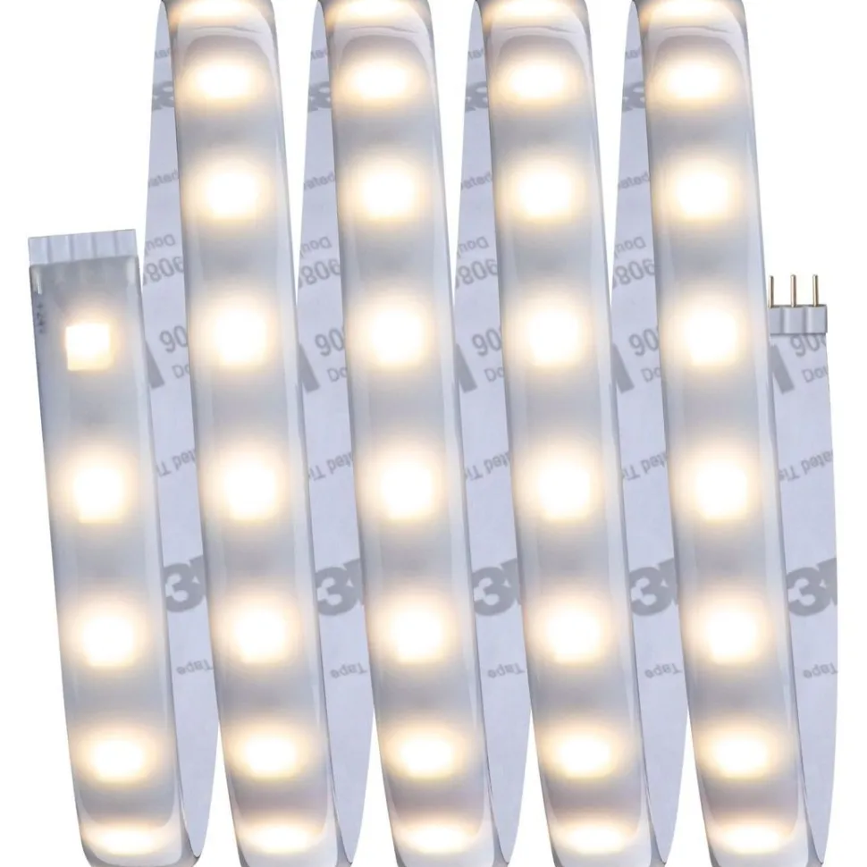 LED-valonauha Paulmann MaxLED 500, Smart Home Zigbee 3.0, aloituspakkaus, 1.5m, IP44, 9W, 510lm/m, 60LEDs/m, 20VA, säädettävä värilämpötila