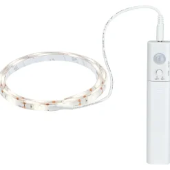 LED-valonauha Paulmann, paristokäyttöinen, 1m, 2W, 156lm/m, 3000K, liiketunnistin