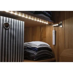 LED-valonauha Paulmann, paristokäyttöinen, 1m, 2W, 156lm/m, 3000K, liiketunnistin