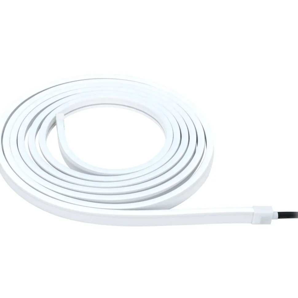 LED-valonauha Paulmann Plug & Shine Smooth, 5m, Smart Home Zigbee 3.0, IP67, RGBW+, valkoinen