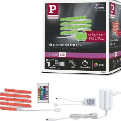 LED-valonauha Paulmann SimpLED Full-Line COB, 1,5m, 12W, 330lm/m, 840LEDs/m, RGB, 24VA