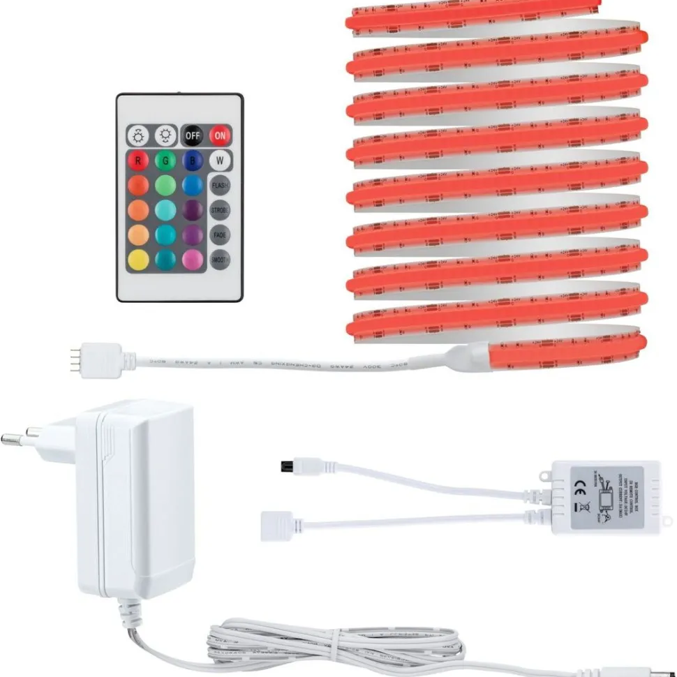 LED-valonauha Paulmann SimpLED Full-Line COB, 1,5m, 12W, 330lm/m, 840LEDs/m, RGB, 24VA