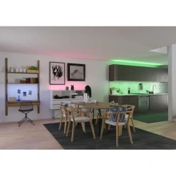 LED-valonauha Paulmann SimpLED Full-Line COB, 1,5m, 12W, 330lm/m, 840LEDs/m, RGB, 24VA