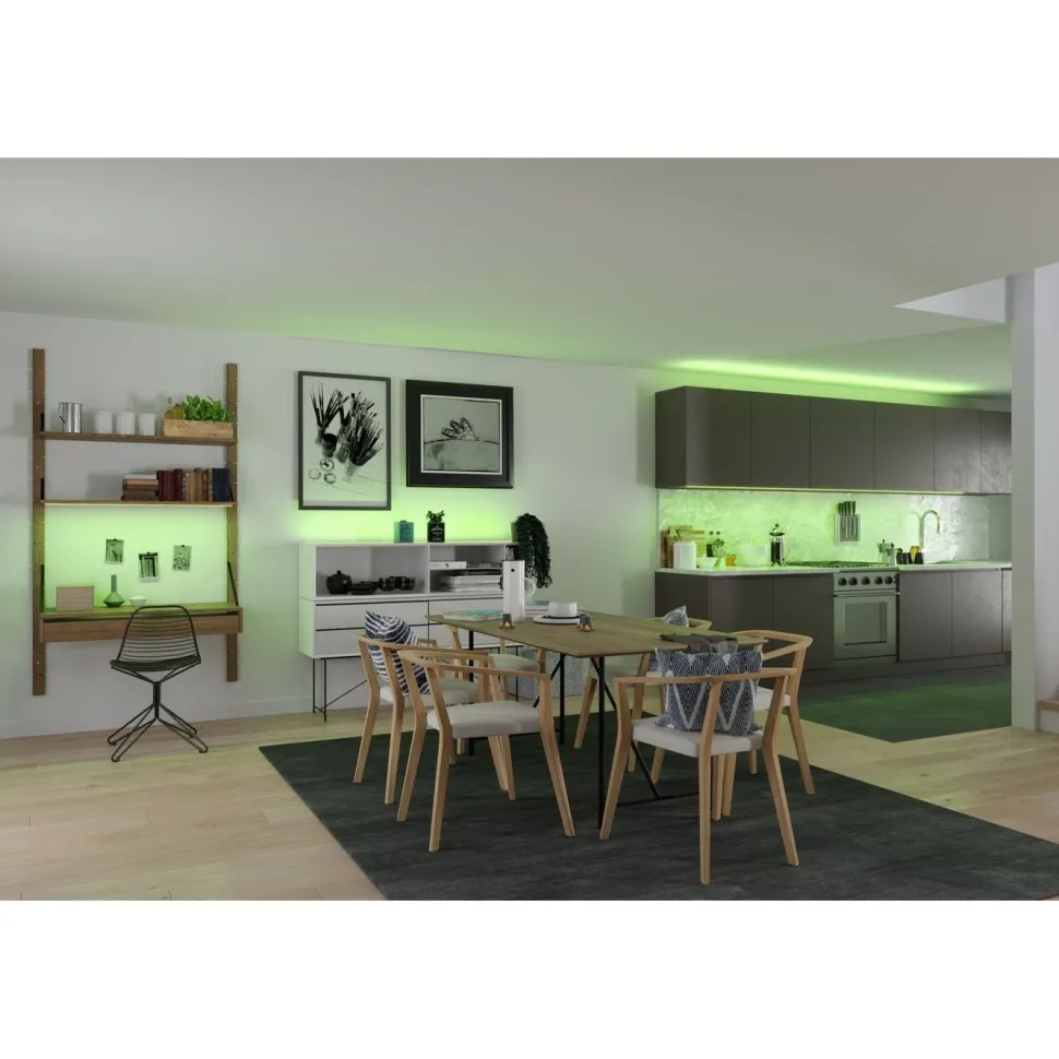 LED-valonauha Paulmann SimpLED Full-Line COB, 1,5m, 12W, 330lm/m, 840LEDs/m, RGB, 24VA