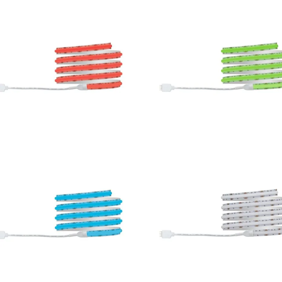 LED-valonauha Paulmann SimpLED Full-Line COB, 1,5m, 12W, 330lm/m, 840LEDs/m, RGB, 24VA