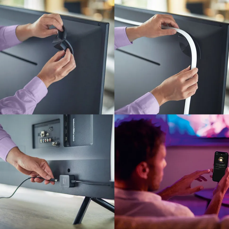 LED-valonauha Philips Hue Lightstrip Gradient TV 55"