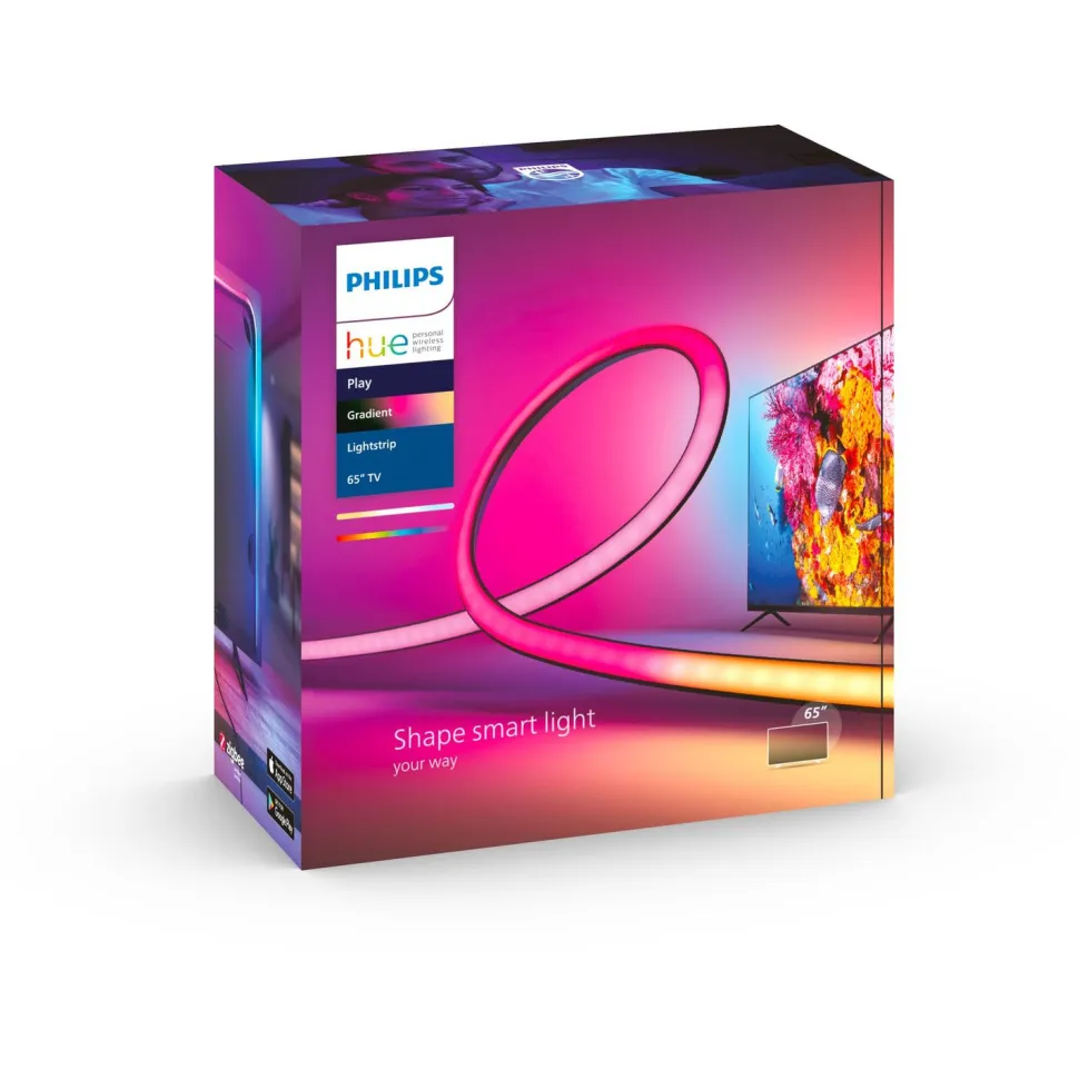 LED-valonauha Philips Hue Lightstrip Gradient TV 55"