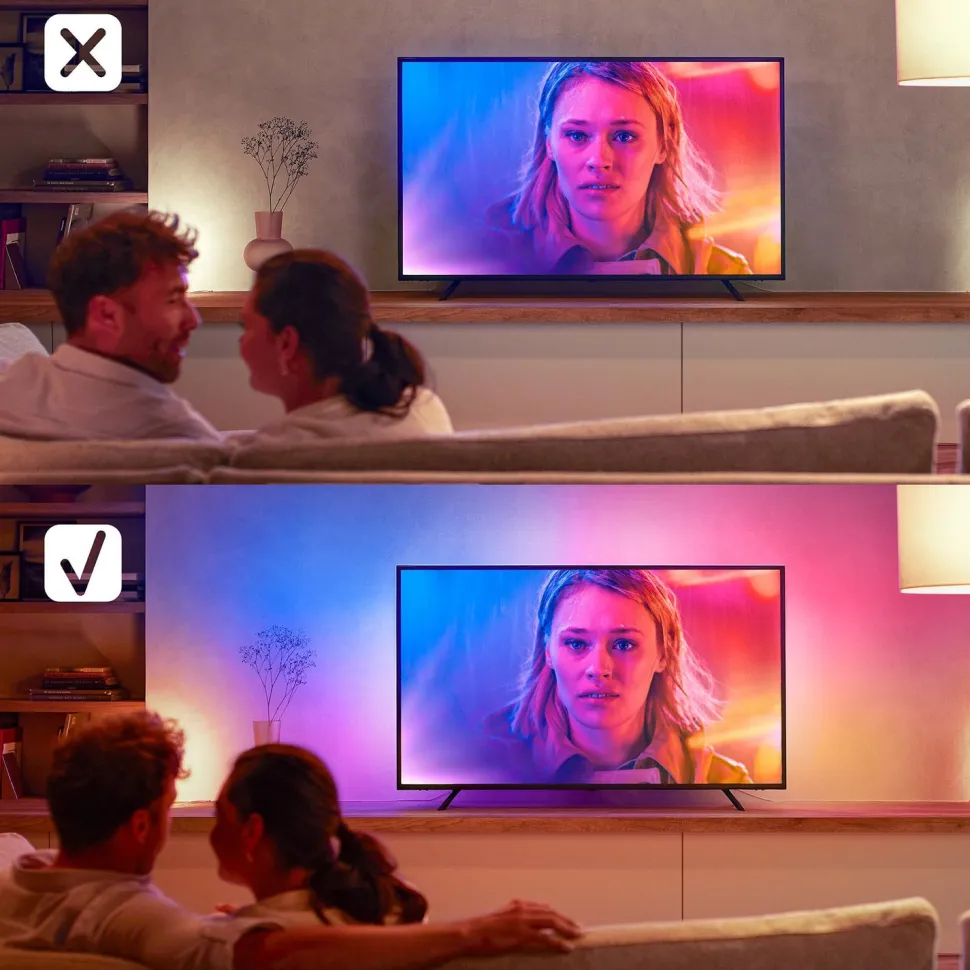 LED-valonauha Philips Hue Lightstrip Gradient TV 55"