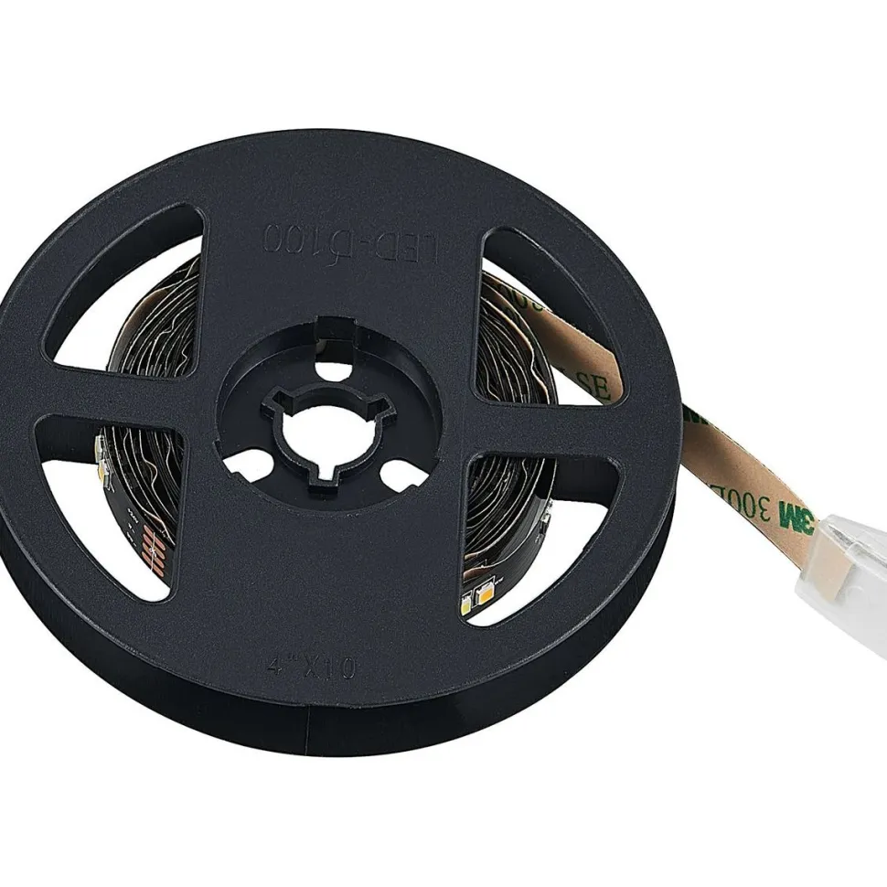 LED-valonauha Trio Chip, 3m, musta