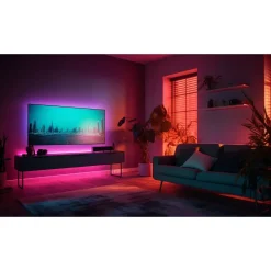 LED-valonauha Trio Grip RGBW, 3m, musta
