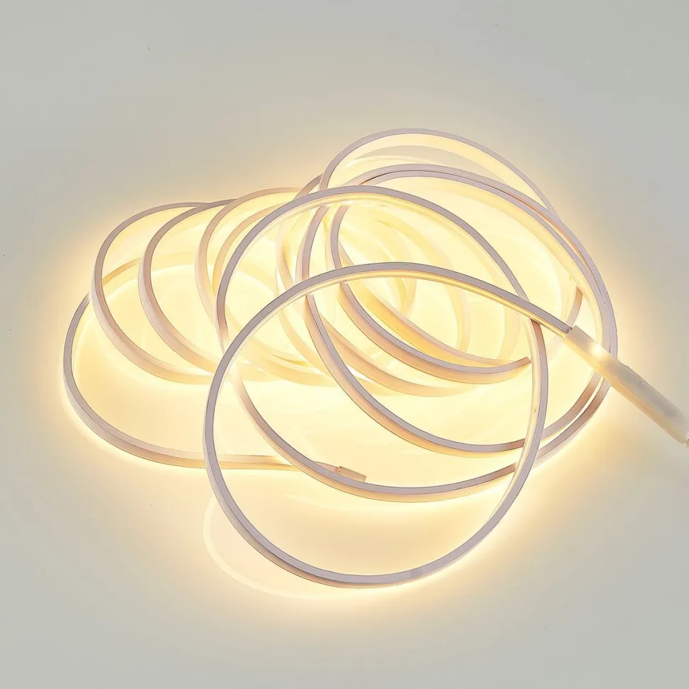 LED-valonauha Trio Neon RGBW, 3m, valkoinen