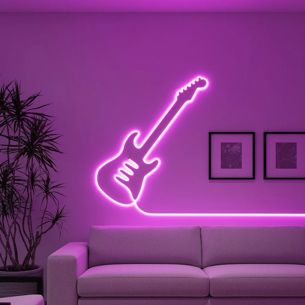 LED-valonauha Trio Neon RGBW, 3m, valkoinen