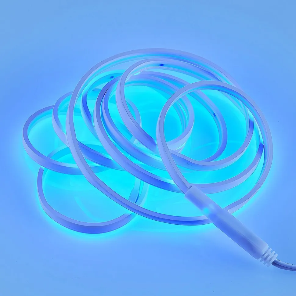 LED-valonauha Trio Neon RGBW, 3m, valkoinen