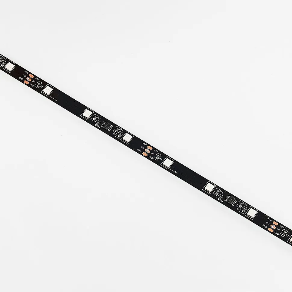 LED-valonauha Trio Screen, 1.2 m, musta, RGBW