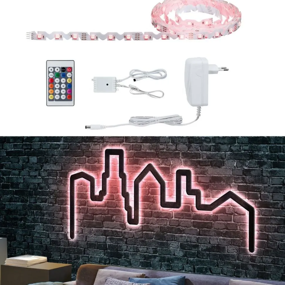 LED-valonauha Paulmann FlexLED 3D, 1.5m, 11W, RGB, 12VA