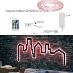 LED-valonauha Paulmann FlexLED 3D, 1.5m, 11W, RGB, 12VA