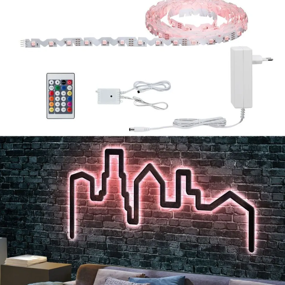 LED-valonauha Paulmann FlexLED 3D, 1.5m, 11W, RGB, 12VA