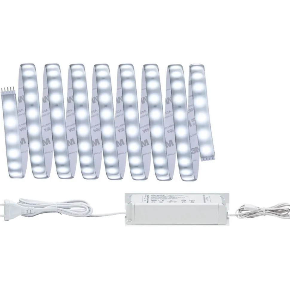 LED-valonauha Paulmann MaxLED 500, aloituspakkaus, 3m, IP44, 18W, 440lm/m, 6500K, 36VA