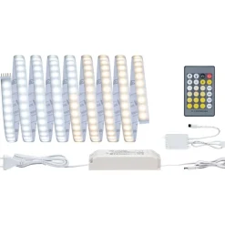 LED-valonauha Paulmann MaxLED 1000, aloituspakkaus, 3m, IP44, 32W, 1020lm/m, 108LED/m, 60VA, säädettävä värilämpötila