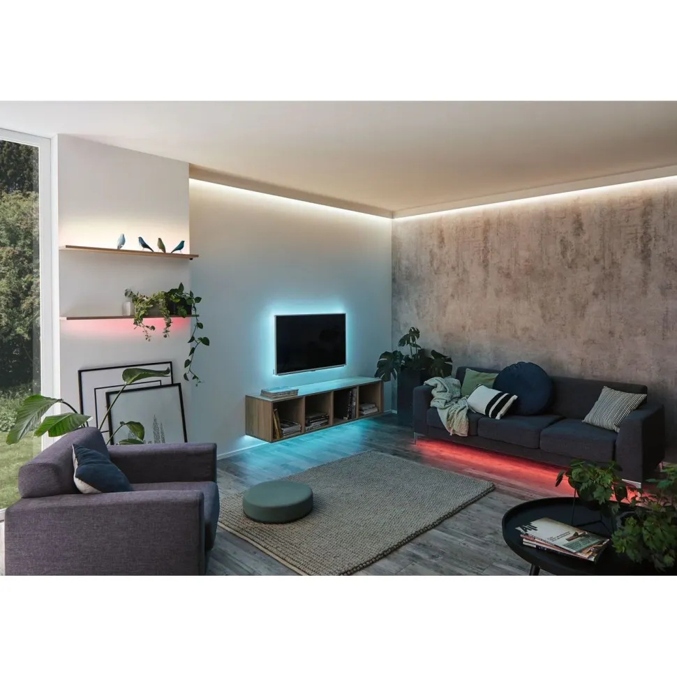 LED-valonauha Paulmann MaxLED 250, aloituspakkaus, 1.5m, IP44, 10W, 230lm/m RGBW+, 24VA