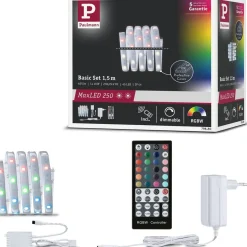LED-valonauha Paulmann MaxLED 250, aloituspakkaus, 1.5m, IP44, 10W, 230lm/m RGBW+, 24VA