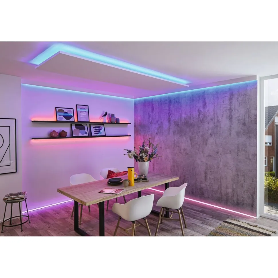 LED-valonauha Paulmann MaxLED 250, aloituspakkaus, 1.5m, IP44, 10W, 230lm/m RGBW+, 24VA