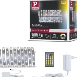 LED-valonauha Paulmann MaxLED 250, aloituspakkaus, 3m, 11W, 270lm/m, säädettävä värilämpötila