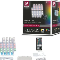 LED-valonauha Paulmann MaxLED 1000, aloituspakkaus, RGBW, 1.5m, IP44, 18W, 1000lm/m, 72LED/m, 25VA