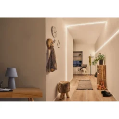 LED-valonauha Paulmann MaxLED Flow, aloituspakkaus, 3m, 38W, 750lm/m, 2700K, 50VA