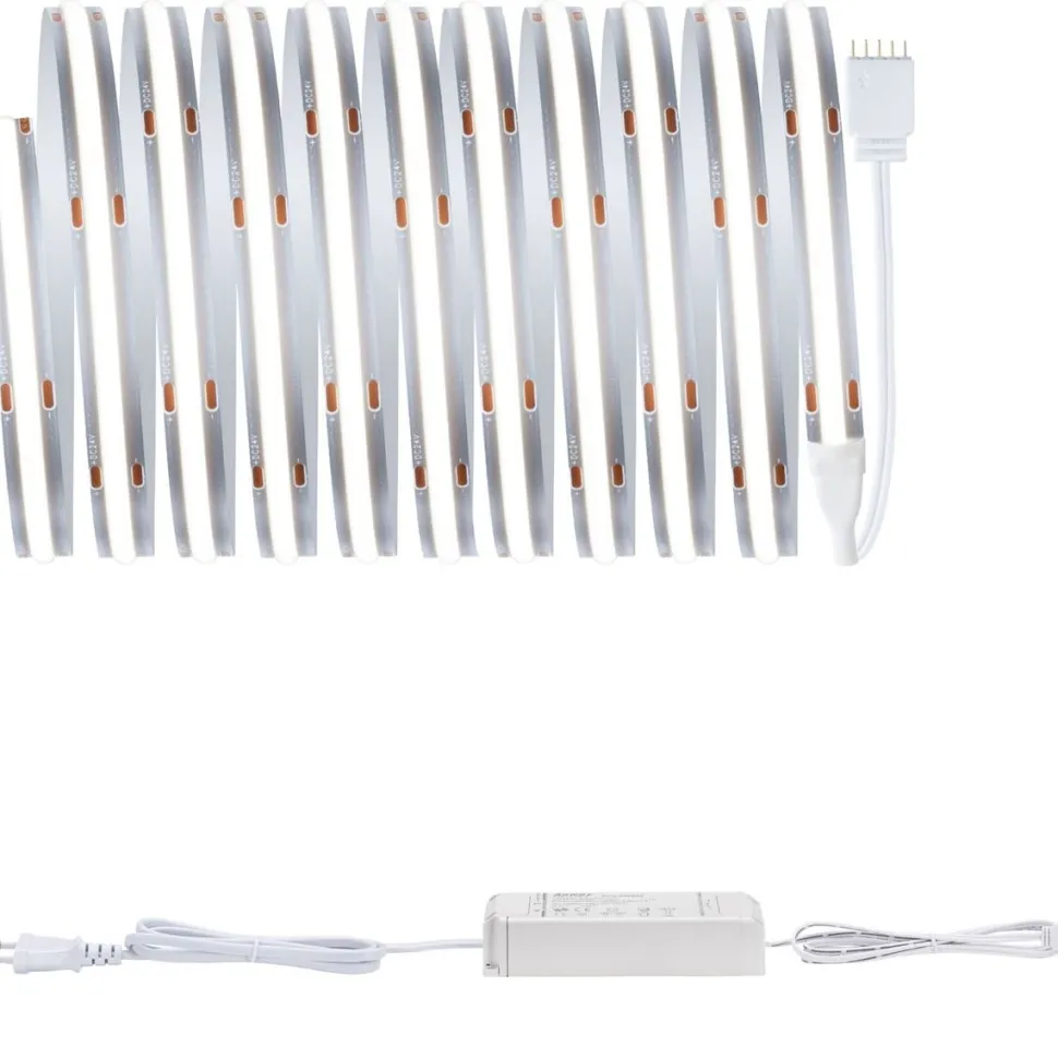 LED-valonauha Paulmann MaxLED 500 Full-Line COB, aloituspakkaus, 3m, 19W, 600lm/m, 480LEDs/m, 6500K, 36VA