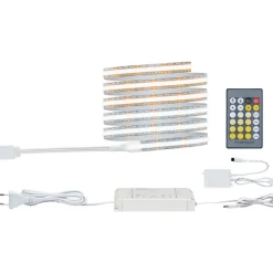 LED-valonauha Paulmann MaxLED 500 Full-Line COB, aloituspakkaus, 1.5m, 10W, 600lm/m, 640LEDs/m, 25VA, säädettävä värilämpötila