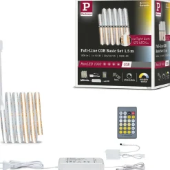 LED-valonauha Paulmann MaxLED 1000 Full-Line COB, aloituspakkaus, 1.5m, 15.5W, 1200lm/m, 672LEDs/m, 40VA, säädettävä värilämpötila