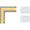 LED-valonauha Paulmann MaxLED 500 Full-Line COB, kulmaosa, 0.3W, 833lm/m, 800LEDs/m, 2700K