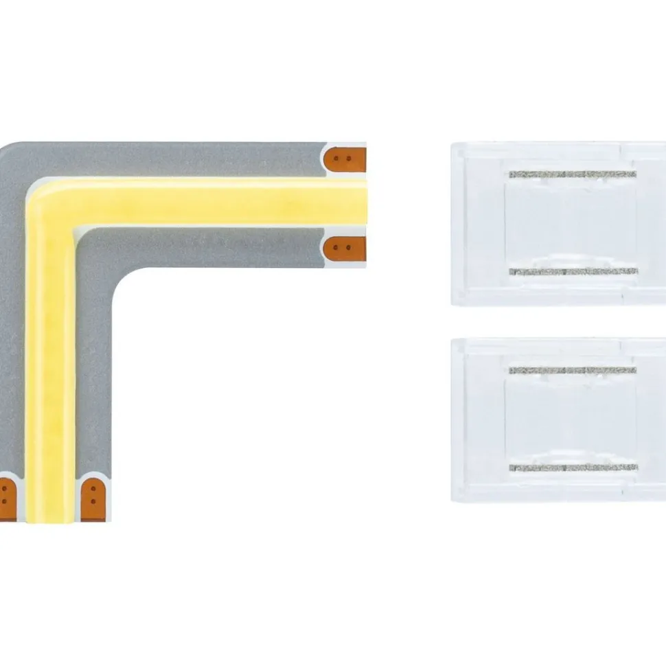 LED-valonauha Paulmann MaxLED 500 Full-Line COB, kulmaosa, 0.3W, 1000lm/m, 800LEDs/m, 6500K