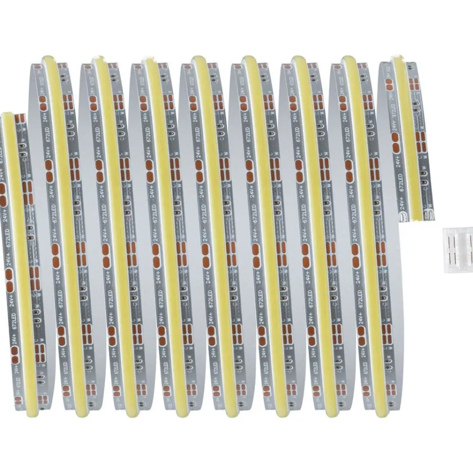 LED-valonauha Paulmann MaxLED 1000 Full-Line COB, 2.5m, 23.5W, 1200lm/m, 672LEDs/m, säädettävä värilämpötila
