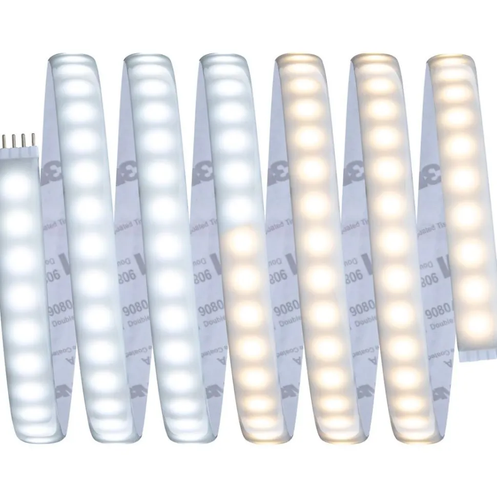 LED-valonauha Paulmann MaxLED 1000, 2.5m, IP44, 27W, 1020lm/m, 108LED/m, säädettävä värilämpötila