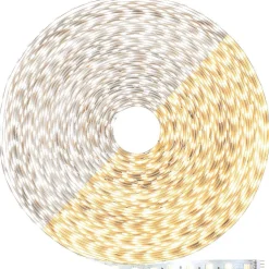 LED-valonauha Paulmann MaxLED 500, 20m, 72W, 550lm/m, 60LEDs/m, 3 sovitinkaapelia, säädettävä värilämpötila