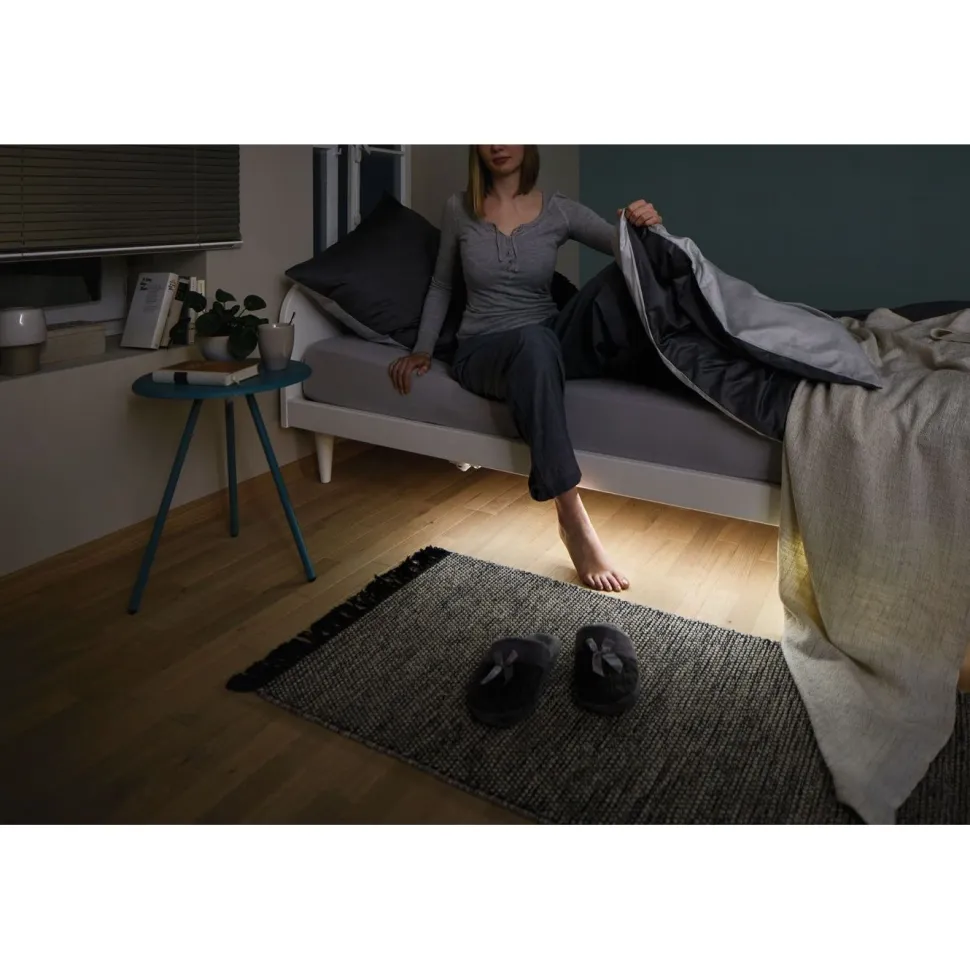 LED-valonauha Paulmann MaxLED 250 Night Comfort, 1m, IP44, 2x4W, 300lm/m, 60LEDs/m, 2700K, 24VA