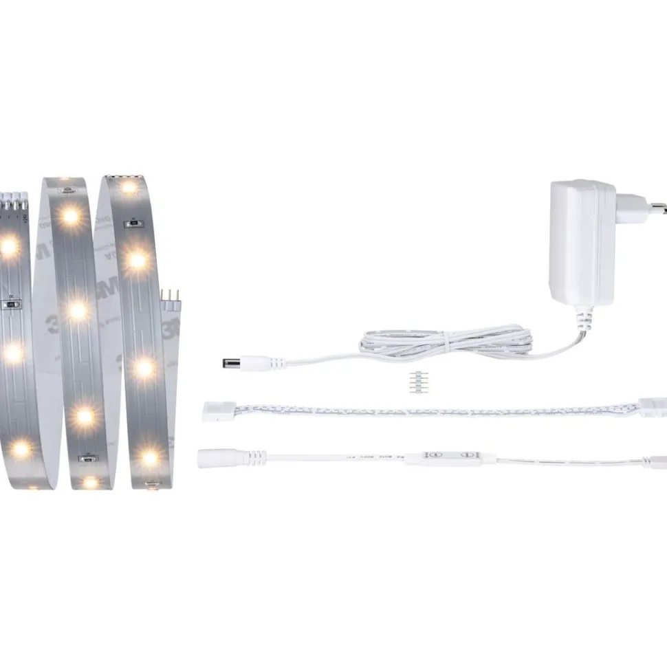 LED-valonauha Paulmann MaxLED 250 Shelf Comfort, aloituspakkaus, 1m, 4W, 300lm/m, 30LEDs/m, 2700K, 12VA