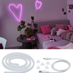 LED-valonauha Paulmann Neon Colorflex, 1m, 4,5W, 10lm/m, vihreä